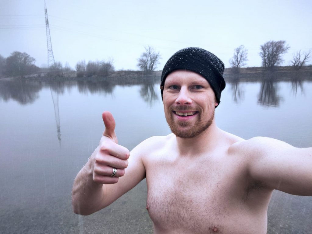 In der Donau ist´s auch im Februar schön