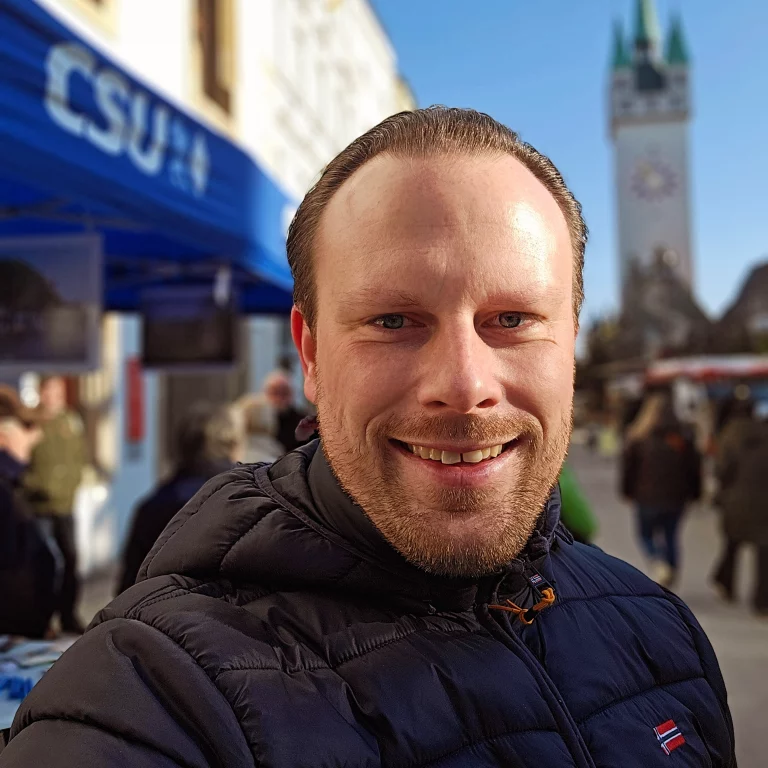 Im Einsatz für die CSU Straubing and